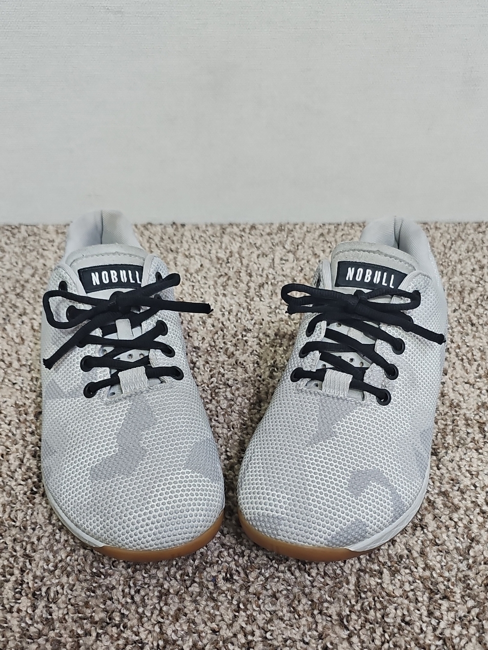 NOBULL GREY CAMO TRAINERS BFPM-09-034
